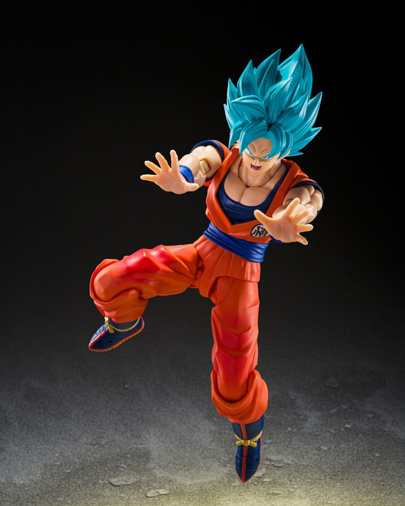 Dragon Ball Super S.H.Figuarts Action Figure SUPER SAIYAN GOD SUPER SON GUKO (BLUE POWER TRANSCENDING LIMITS) - 5