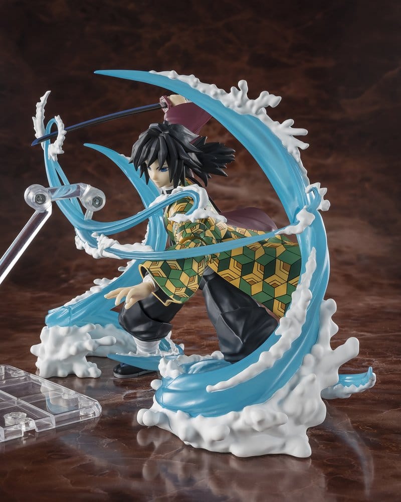 Demon Slayer: Kimetsu no Yaiba S.H. Figuarts Accessory Set Tanjiro Kamado & Giyu Tomioka Water Breathing Option Parts Set - 5
