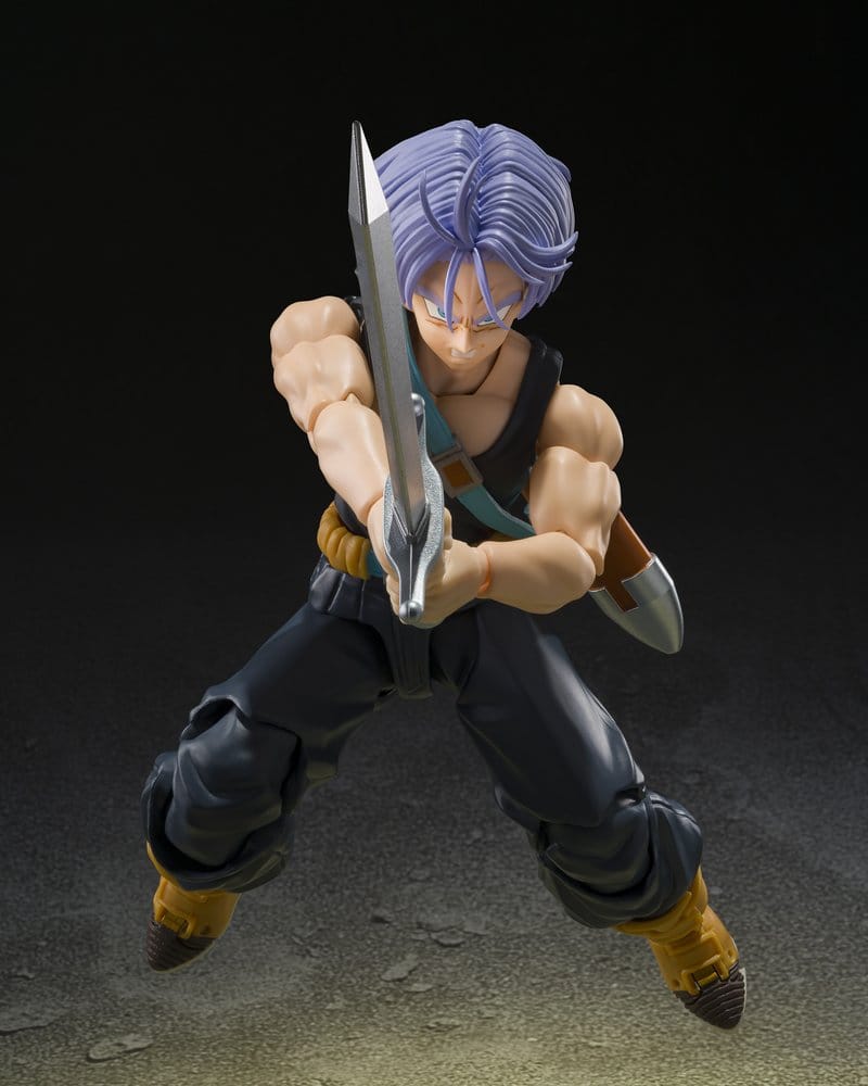Dragon Ball Z S.H.Figuarts Action Figure TRUNKS GROUP BASE VER.B LIMITED EDITION - 5