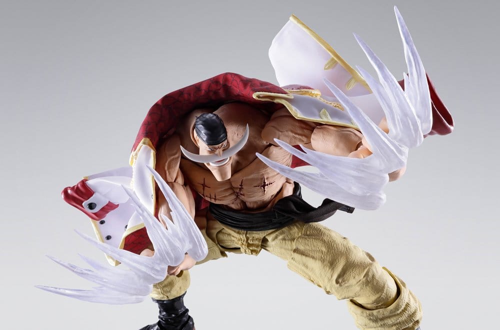 One Piece S.H.Figuarts Action Figure EDWARD NEWGATE -MARINEFORD - 5