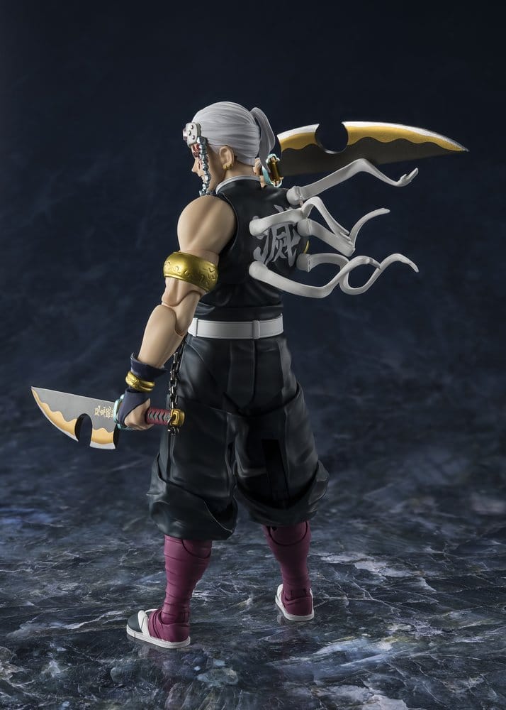 Demon Slayer: Kimetsu no Yaiba S.H.Figuarts Action Figure UZUI TENGEN - 5