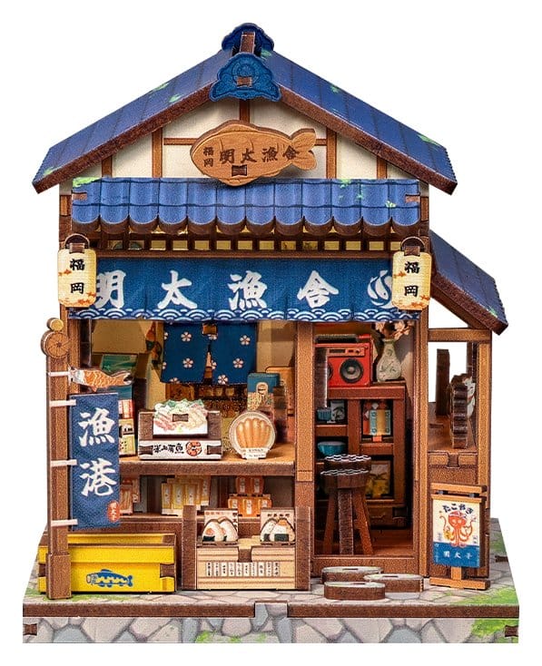 Miniature House Model Kit Fukuoka Mentaiko Kitchen - 5