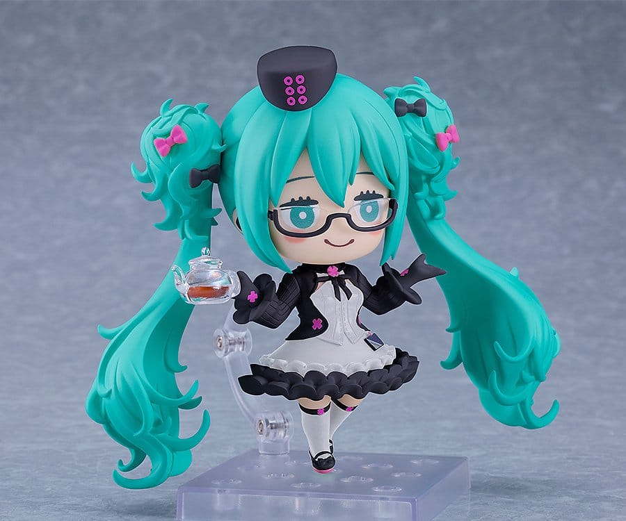 Character Vocal Series 01: Hatsune Miku Nendoroid Action Figure HATSUNE MIKU: GLASSES X CAFÉ VER. - 5
