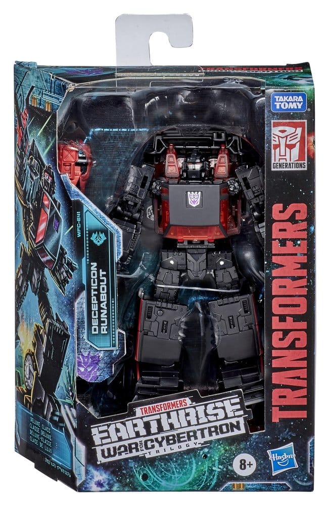 Transformers Generations War for Cybertron: Earthrise Deluxe Class Action Figure DECEPTICON RUNABOUT WFC-E41 - 5