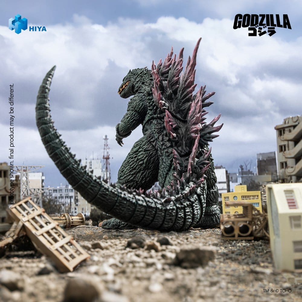Godzilla vs. Megaguirus (2000) Exquisite Basic Series Action Figure GODZILLA - 5