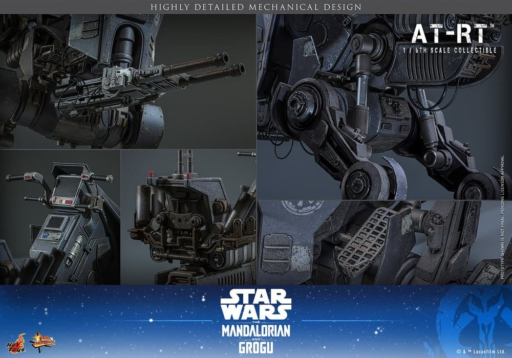 Star Wars: The Mandalorian & Grogu Movie Masterpiece Vehicle 1/6 AT-RT - 5
