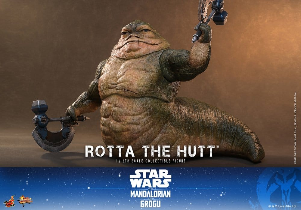 Star Wars Movie Masterpiece Action Figure 1/6 ROTTA THE HUTT - 5