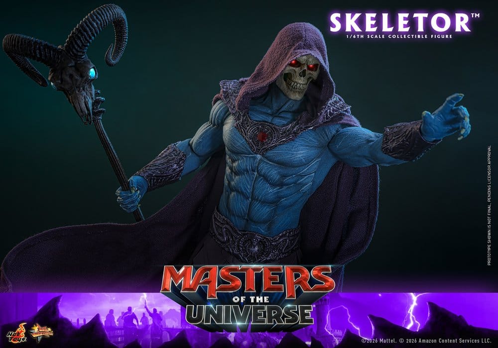 Masters of the Universe Movie Masterpiece Action Figure 1/6 SKELETOR - 5
