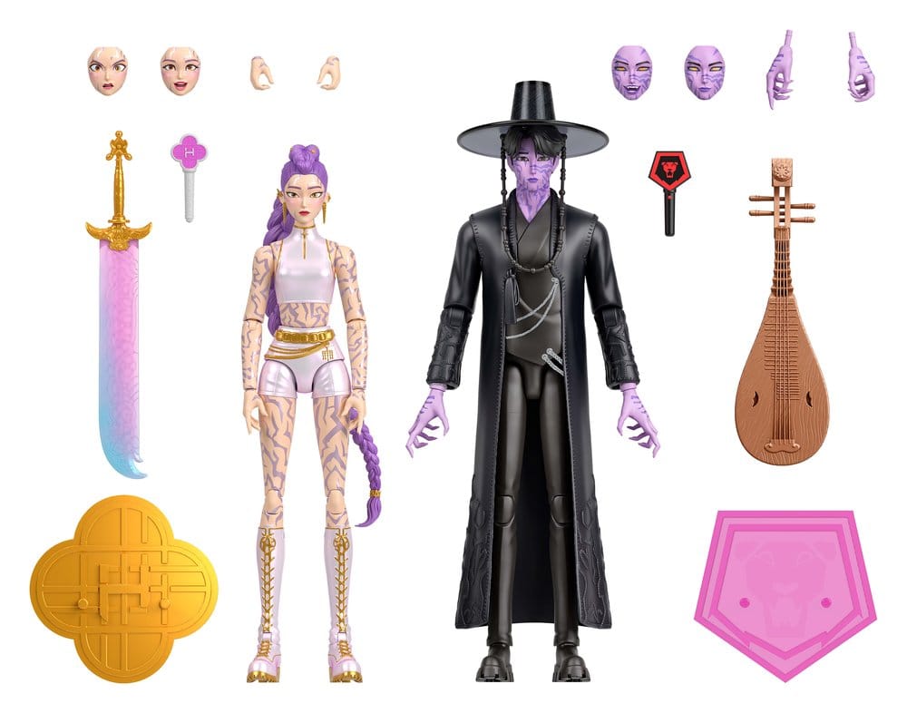 KPop Demon Hunters Action Figure 2-PACK RUMI & JINU (FINAL BATTLE) - 5