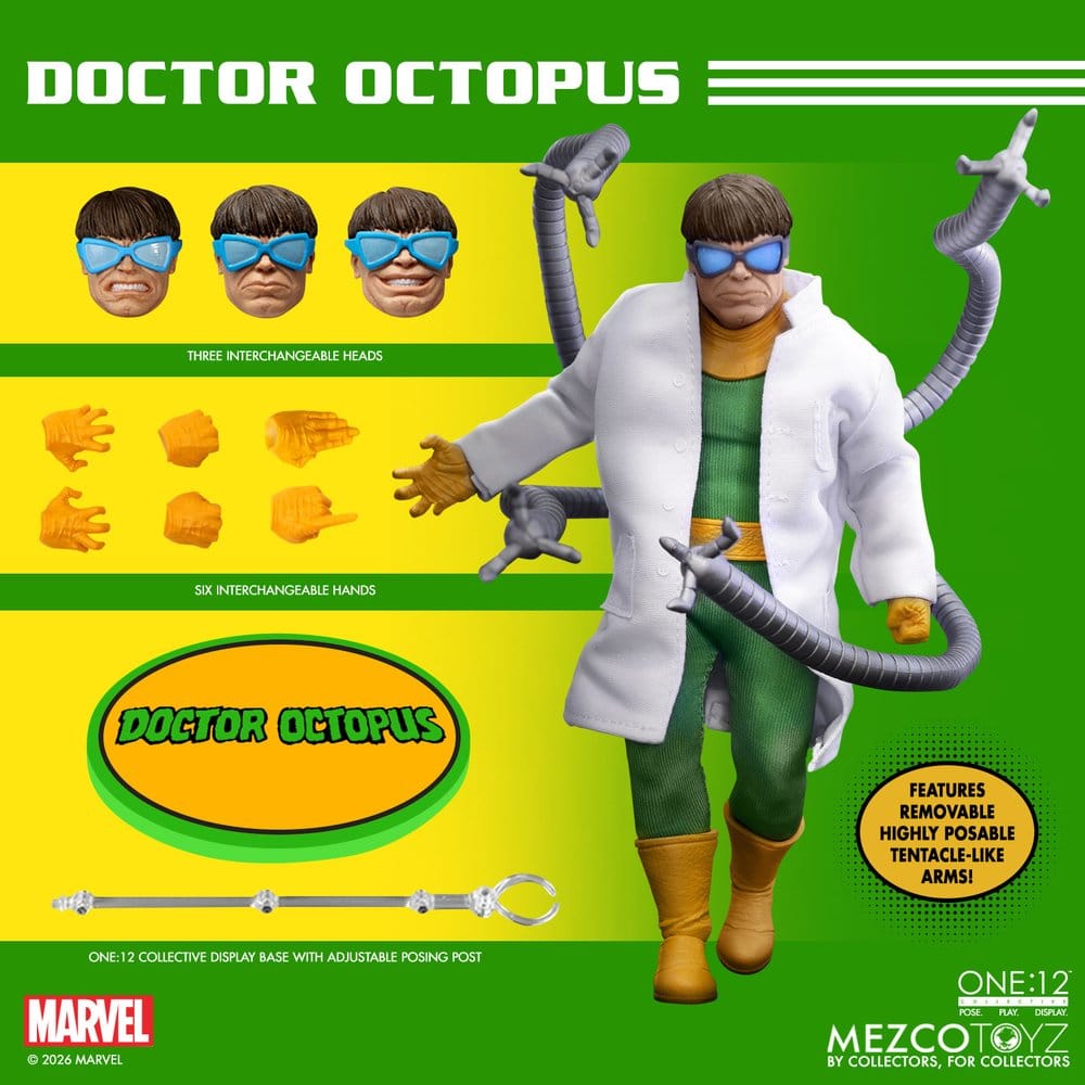 Marvel Comics One:12 Collective Action Figure 1/12 DOCTOR OCTOPUS - 5