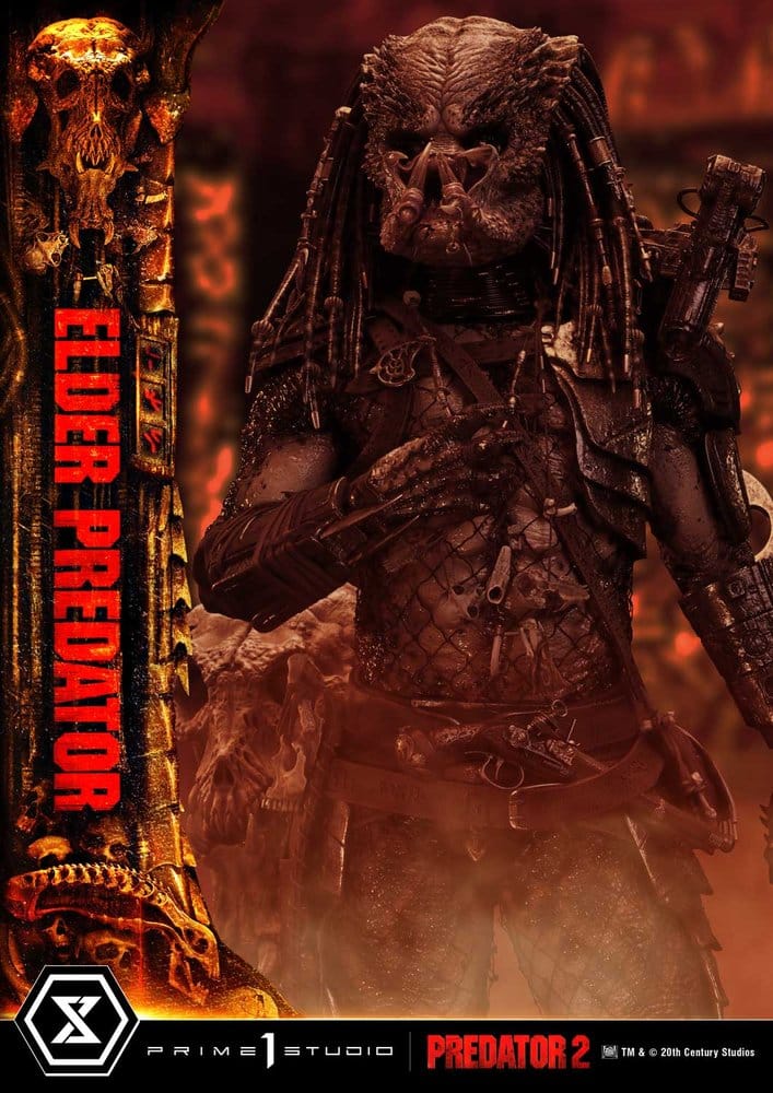 Predator 2 (Film) Museum Masterline Statue 1/3 ELDER PREDATOR - 5