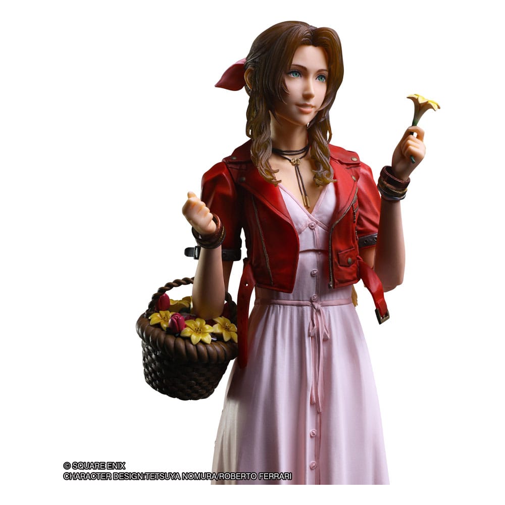 Final Fantasy VII Rebirth Play Kai Arts Action Figure AERITH GAINSBOROUGH - 5
