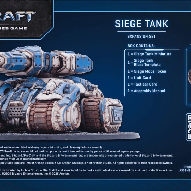 StarCraft TMG Expansion Set Terran: Siege Tank - 6