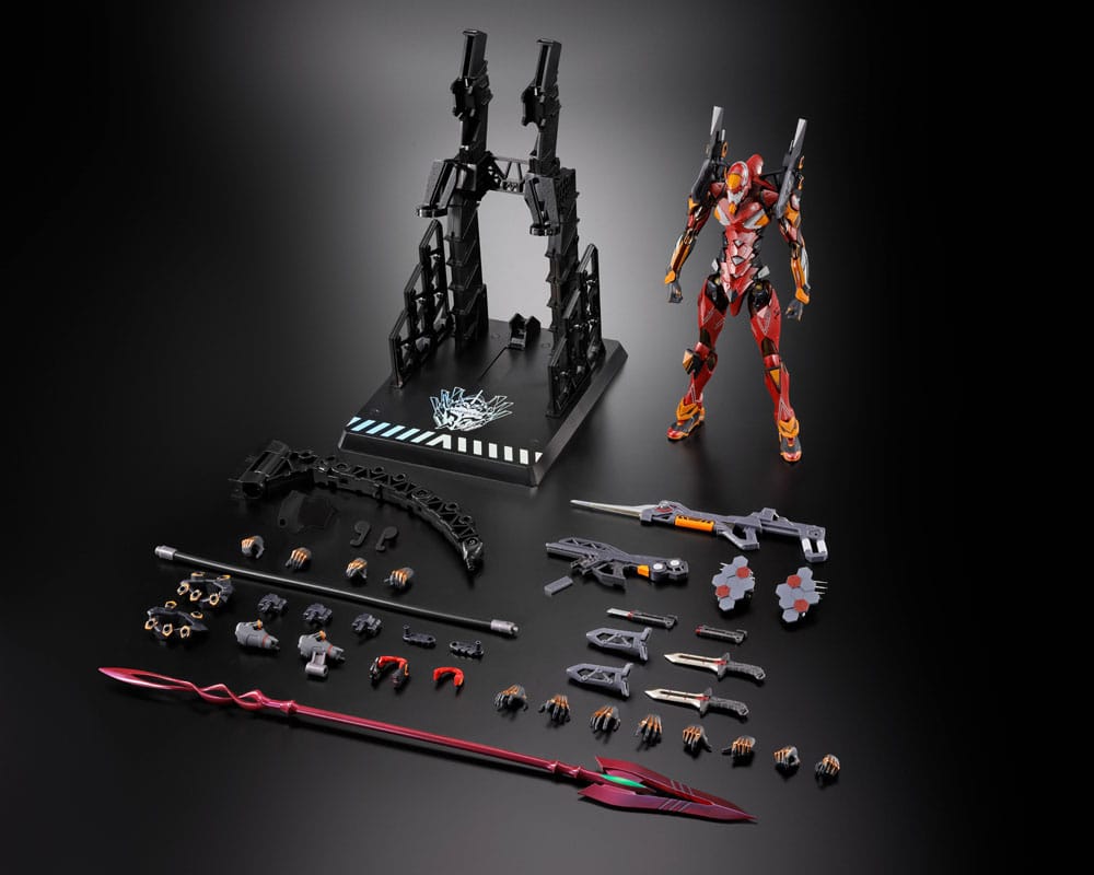 Neon Genesis Evangelion Metal Build Action Figure EVA PRODUCTION MODEL-02 30TH WITH THE SPEAR OF CASSIUS - 6