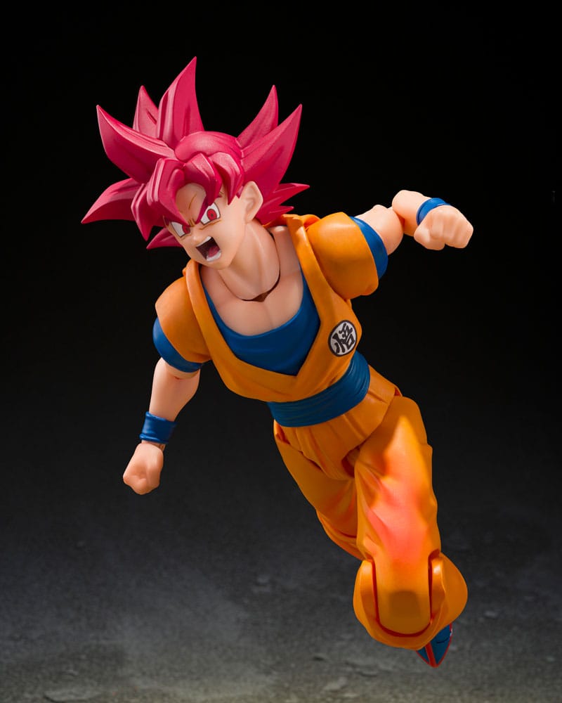 Dragon Ball Super S.H.Figuarts Action Figure SUPER SAIYAN GOD SON GUKO (GOD AURA) - 6