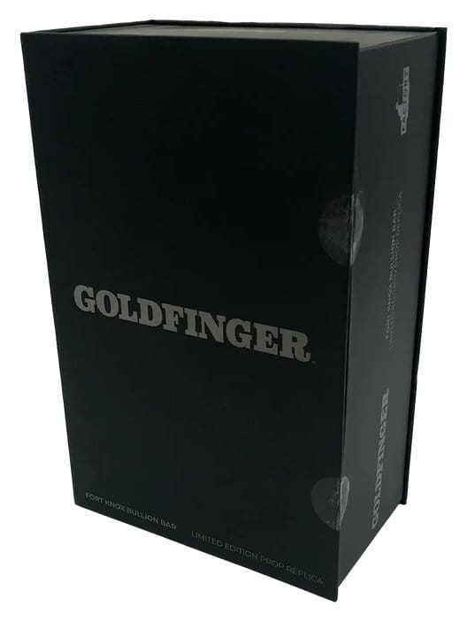 James Bond Prop Replica 1/1 Goldfinger Fort Knox Bullion Bar Limited Edition - 6