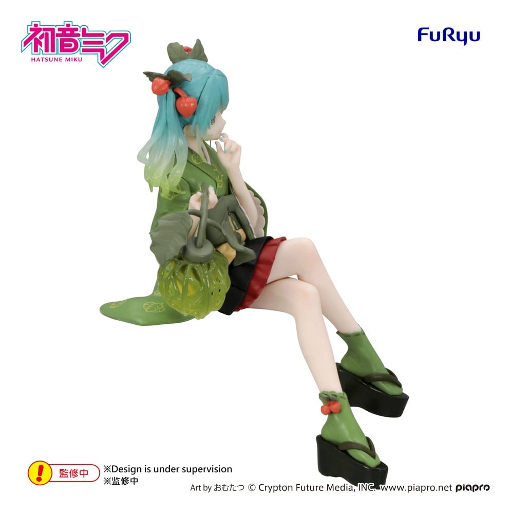 Hatsune Miku Noodle Stopper Figure FLOWER FAIRY WINTER CHERRY GREEN COLOR VER. - 6