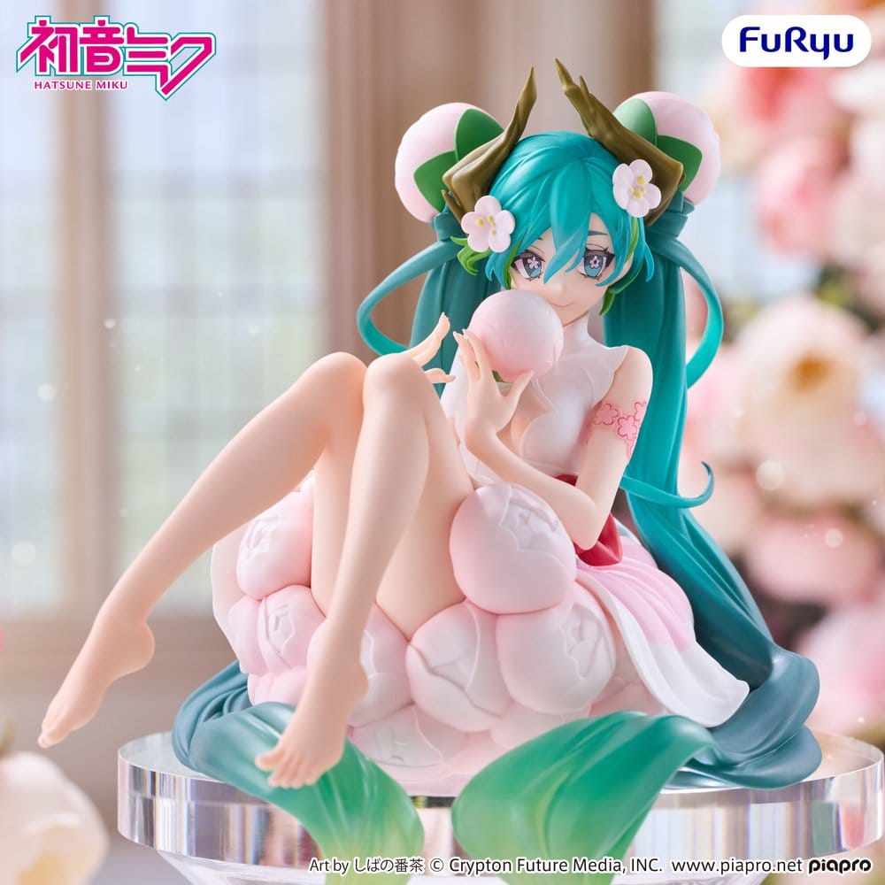 Hatsune Miku Noodle Stopper Figure FLOWER FAIRY WHITE PLUM BLOSSOM - 6