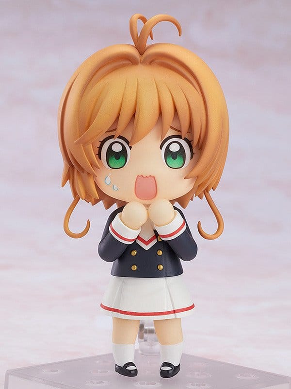Cardcaptor Sakura: Clear Card Nendoroid Action Figure SAKURA KINOMOTO: TOMOEDA JUNIOR HIGH UNIFORM VER. - 6