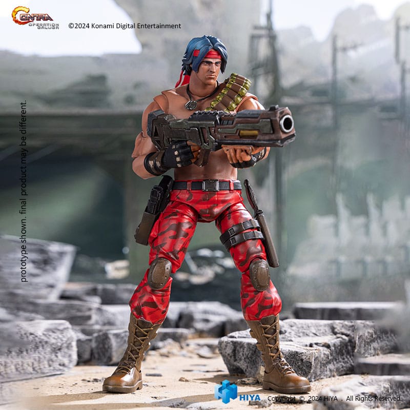 Contra: Operation Galuga Exquisite Basic Action Figure LANCE BEAN - 6
