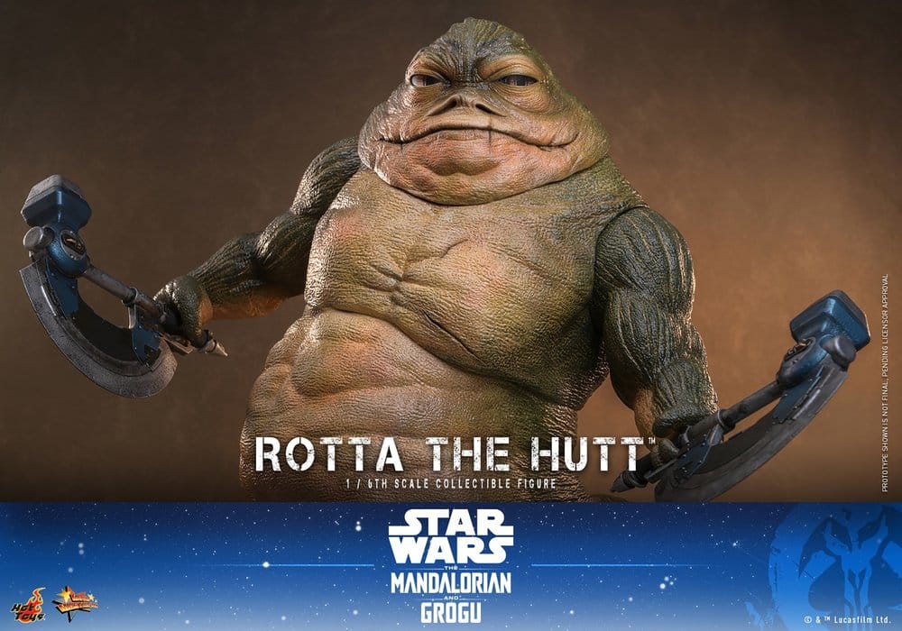 Star Wars Movie Masterpiece Action Figure 1/6 ROTTA THE HUTT - 6
