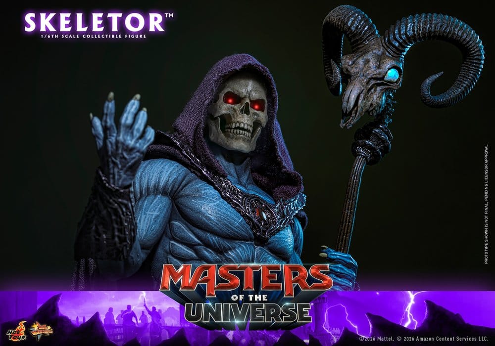 Masters of the Universe Movie Masterpiece Action Figure 1/6 SKELETOR - 6