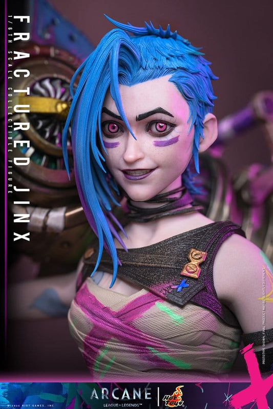 Arcane Action Figure 1/6 FRACTURED JINX - 6