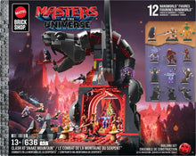 Masters of the Universe Mattel Brick Shop Construction Set Snake Mountain - 6