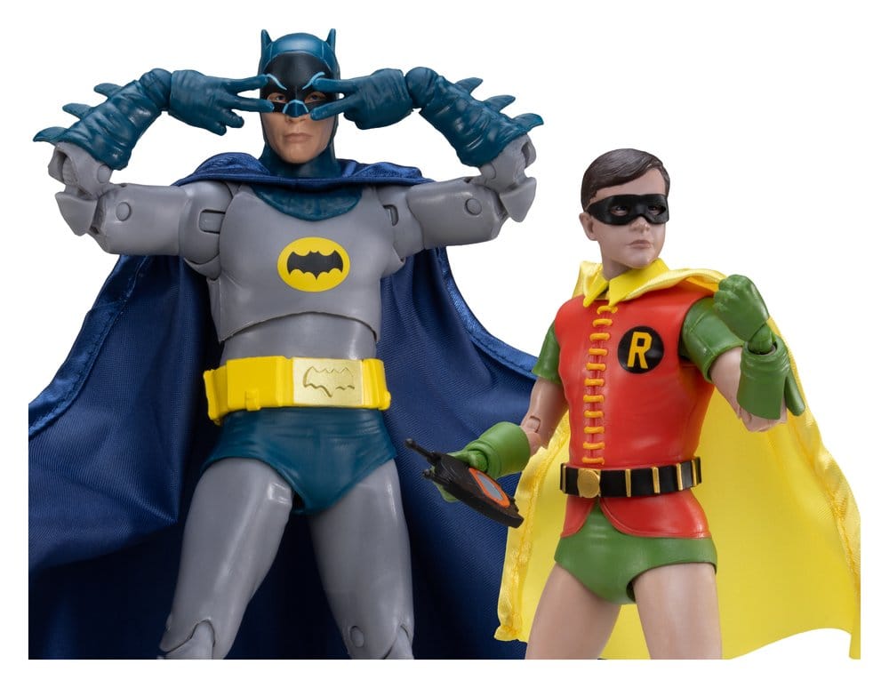 Batman Classic TV Series DC Multiverse McFarlane Collector Edition Action Figure 2-PACK BATMAN AND ROBIN - 6