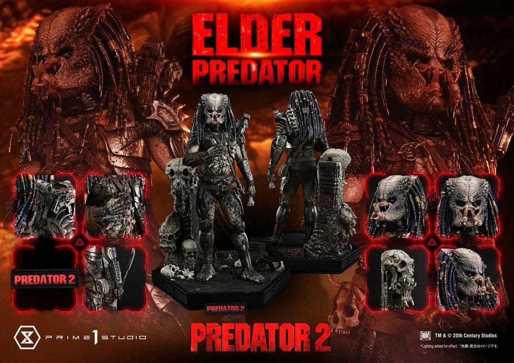 Predator 2 (Film) Museum Masterline Statue 1/3 ELDER PREDATOR - 6