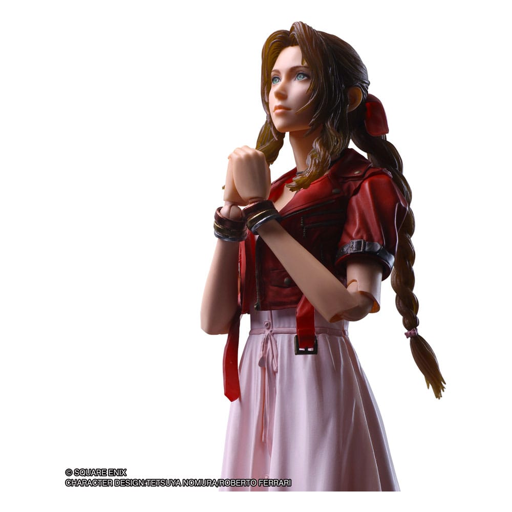 Final Fantasy VII Rebirth Play Kai Arts Action Figure AERITH GAINSBOROUGH - 6