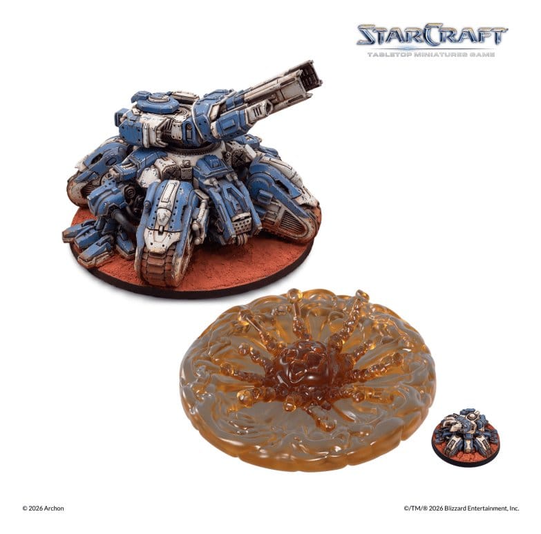 StarCraft TMG Expansion Set Terran: Siege Tank - 7