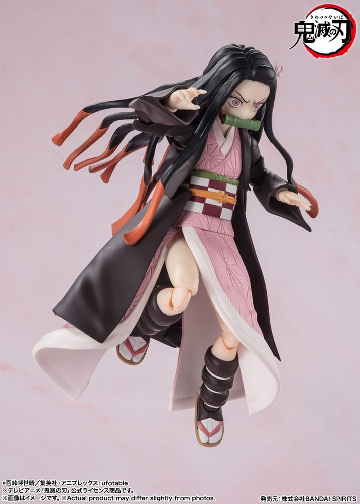 Demon Slayer: Kimetsu no Yaiba S.H. Figuarts Action Figure NEZUKO KAMADO - 7