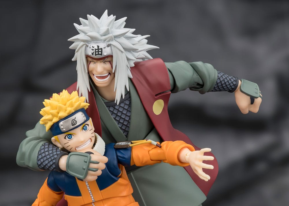 Naruto S.H.Figuarts Action Figure JIRAIYA HIDDEN LEAF HEROIC MASTER SAGE (SAGE MODE SET) - 7