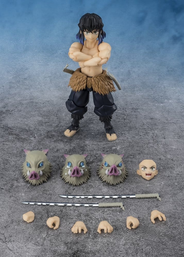 Demon Slayer: Kimetsu no Yaiba S.H. Figuarts Action Figure INOSUKE HASHIBIRA - 7