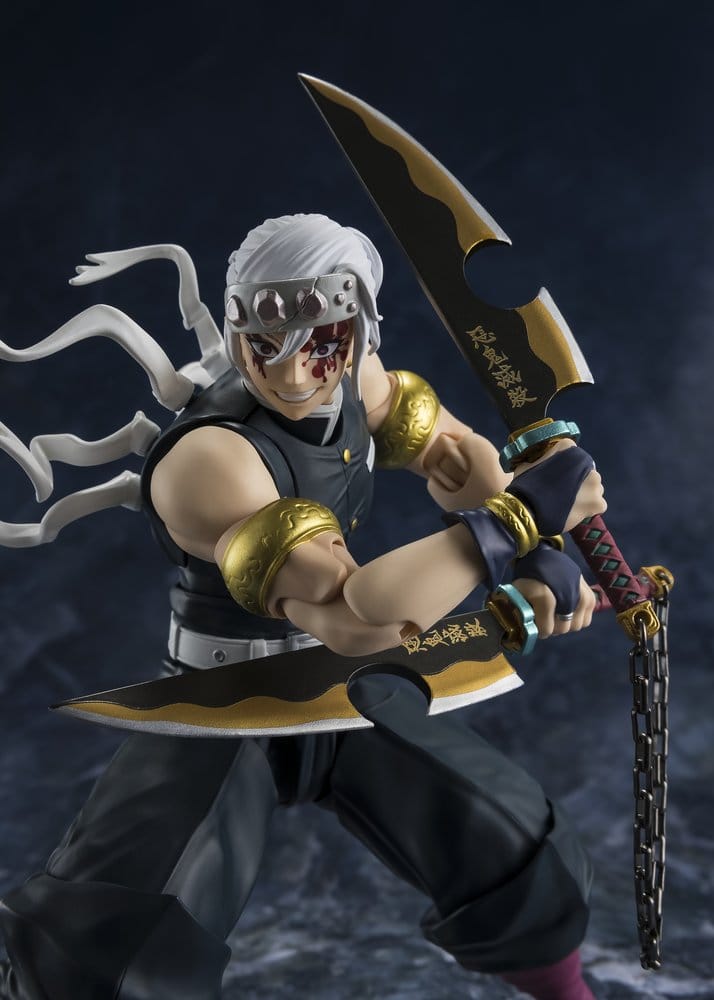 Demon Slayer: Kimetsu no Yaiba S.H.Figuarts Action Figure UZUI TENGEN - 7