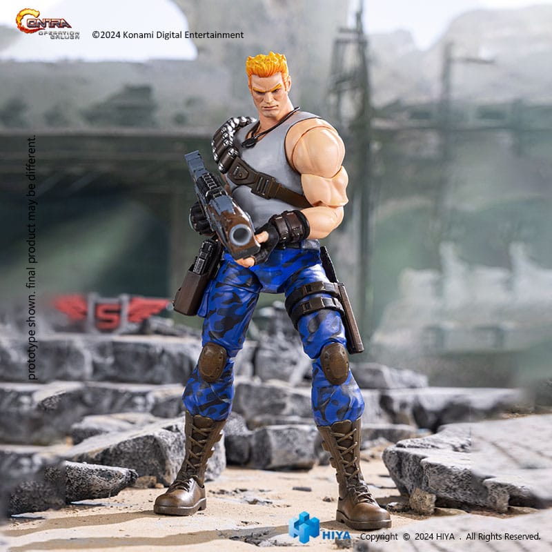 Contra: Operation Galuga Exquisite Basic Action Figure BILL RIZER - 7