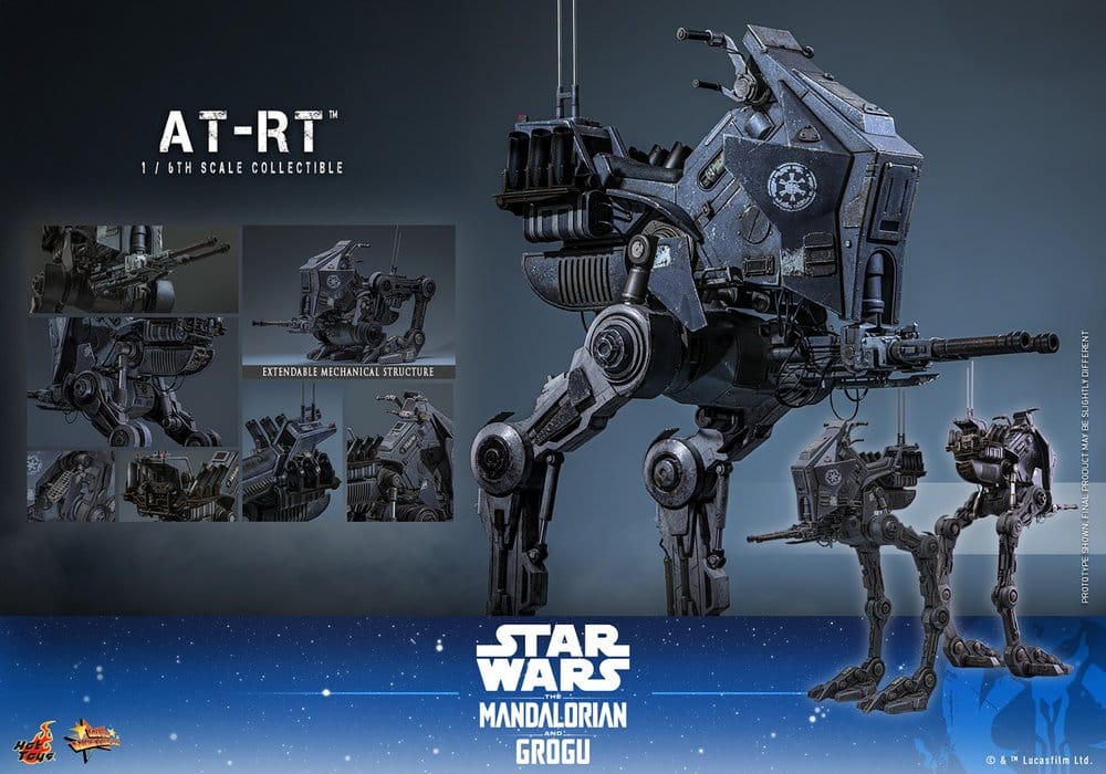 Star Wars: The Mandalorian & Grogu Movie Masterpiece Vehicle 1/6 AT-RT - 7