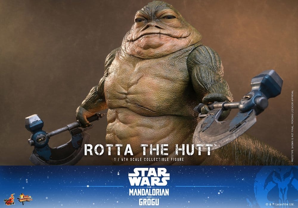 Star Wars Movie Masterpiece Action Figure 1/6 ROTTA THE HUTT - 7