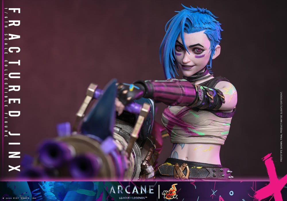 Arcane Action Figure 1/6 FRACTURED JINX - 7