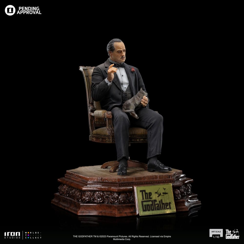 The Godfather Scale Statue 1/10 DON VITO CORELIONE - 7