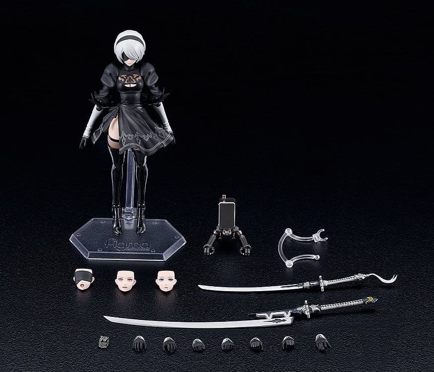 NieR:Automata Ver1.1a Figma Action Figure 2B (YORHA NO.2 TYPE B) - 7