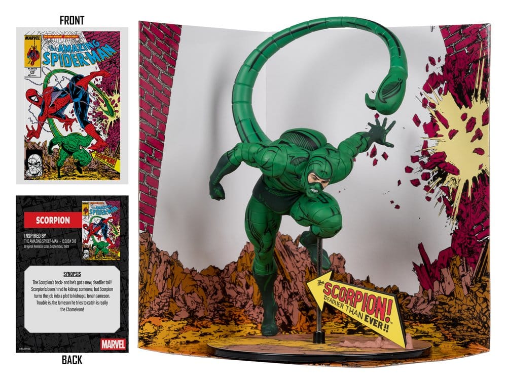 Marvel Collection Figure 1/10 SCORPION (THE AMAZING SPIDER-MAN #318) - 7