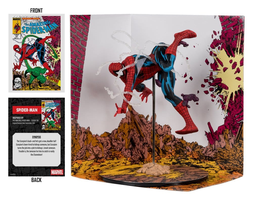 Marvel Collection Figure 1/10 SPIDER-MAN (THE AMAZING SPIDER-MAN #318) - 7