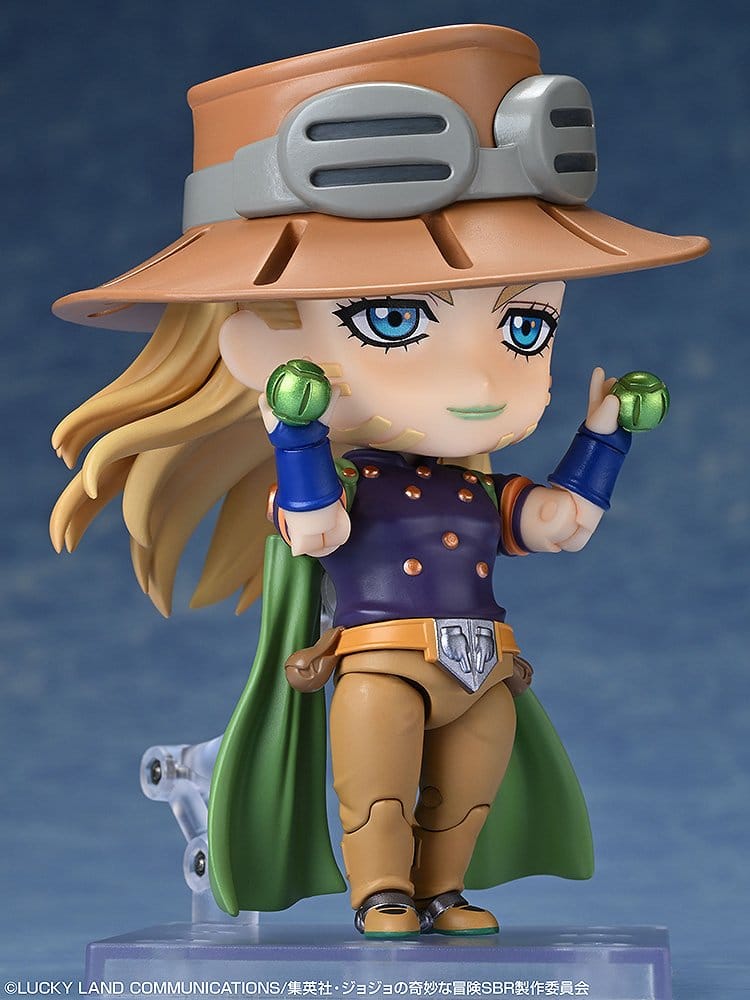 JoJo's Bizarre Adventure Steel Ball Run Nendoroid Action Figure GYRO ZEPPELI - 7