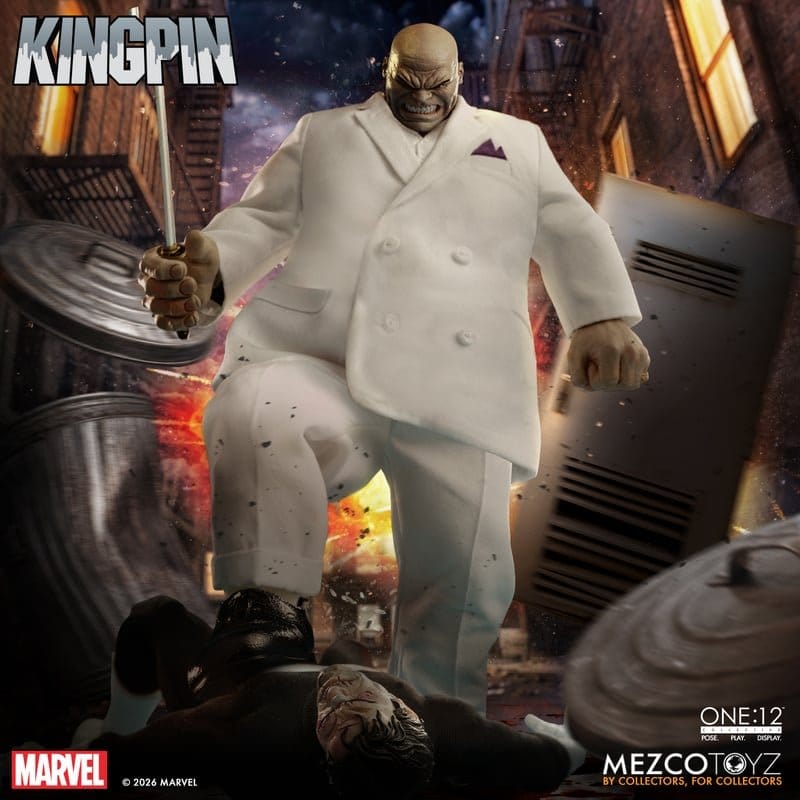 Marvel Comics One:12 Collective Action Figure 1/12 KINGPIN - 7