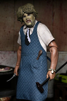 Texas Chainsaw Massacre Clothed Action Figure LEATHERFACE WITH OLD LADY MASK - 7