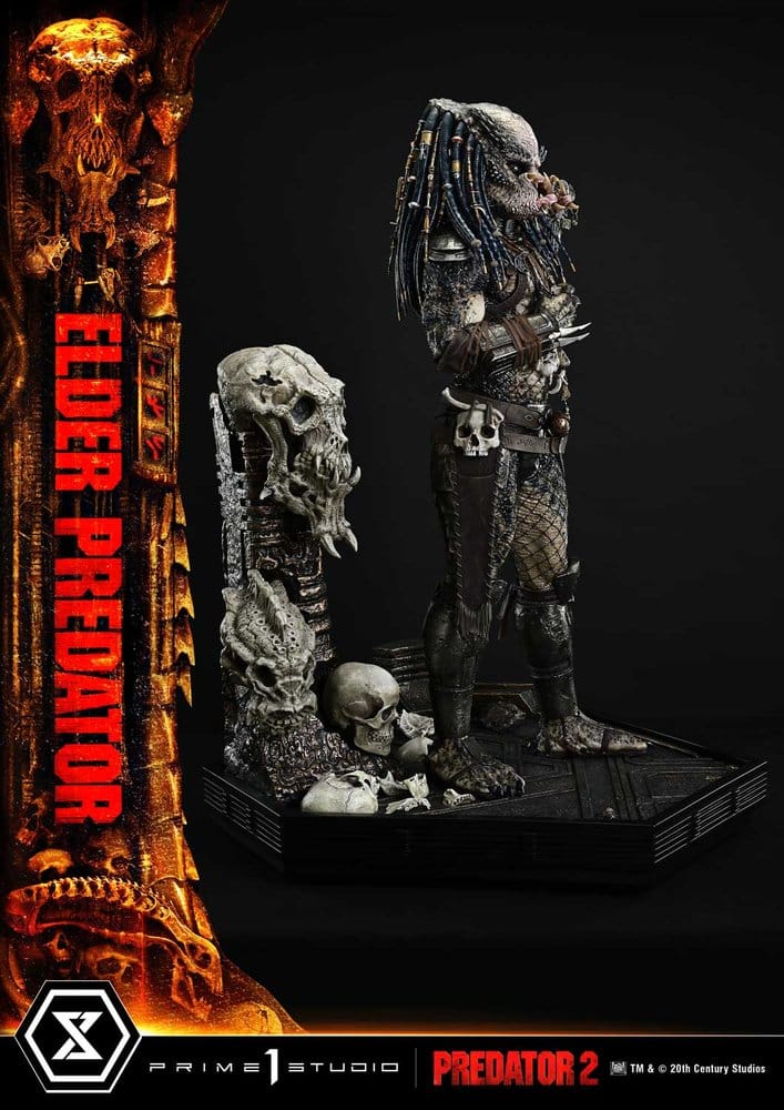 Predator 2 (Film) Museum Masterline Statue 1/3 ELDER PREDATOR - 7