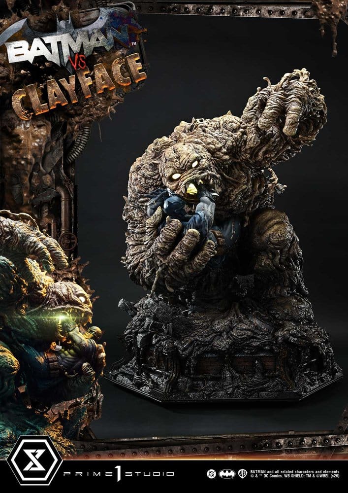 DC Comics Ultimate Premium Masterline Series Statue 1/4 BATMAN VS CLAYFACE - 7