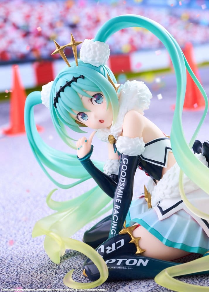 Hatsune Miku Taito Kuji Figure RACING MIKU 2018 VER. ROUND 8 - 7